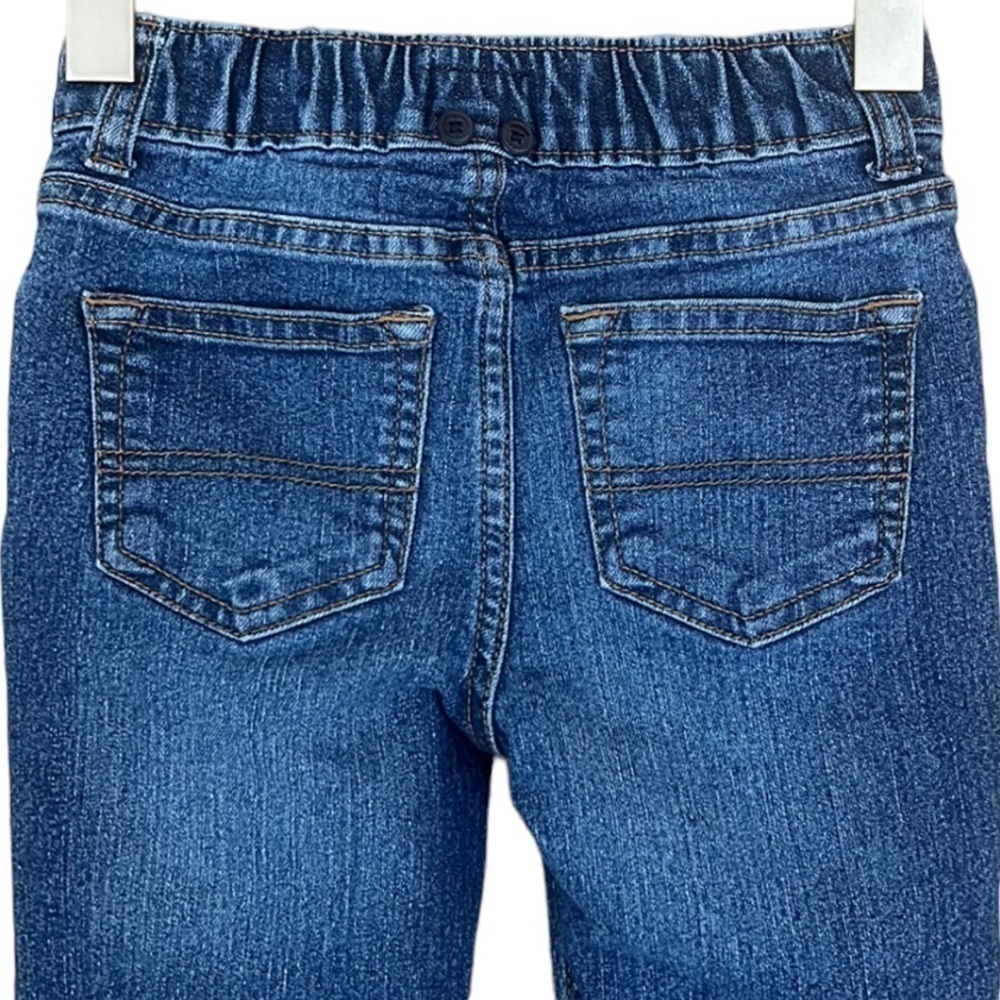 OshKosh B’gosh Blue Denim Jeans Elastic Back Waist 5T - Picture 4 of 10